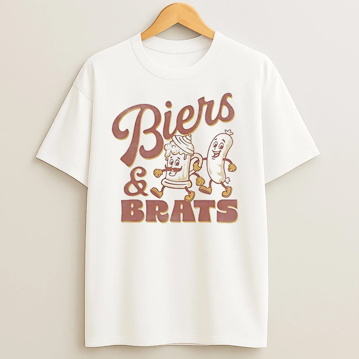 Willkommen Biers And Brats Oktoberfest T Shirts