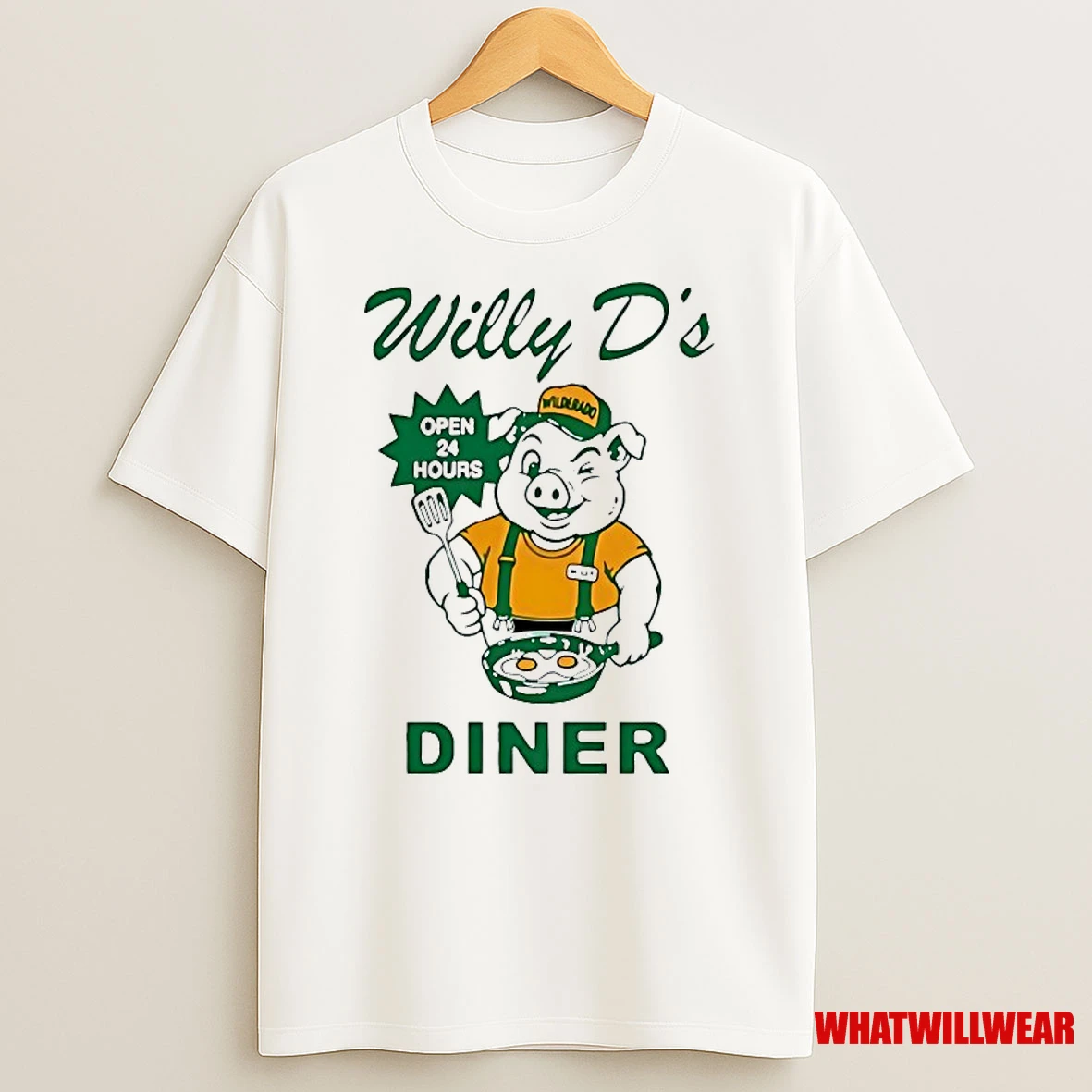 Willy Ds Diner Open 24 Hours Shirts