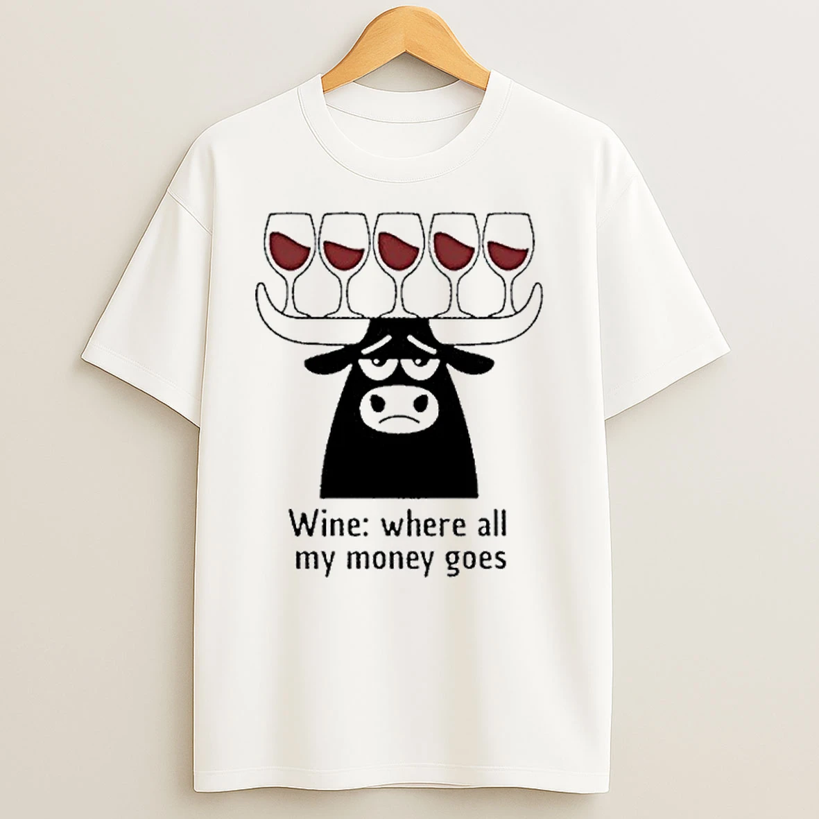 Wine Money Problem Where All My Money Goes T Shirts
