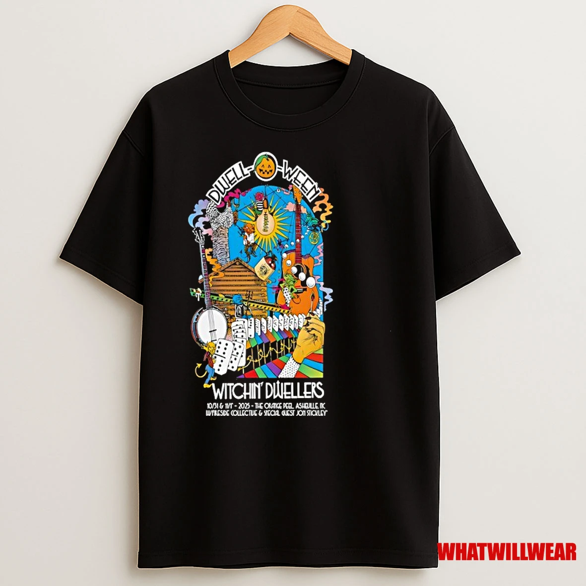 Witchin Dwellers Dwell Ween Asheville North Carolina Shirts