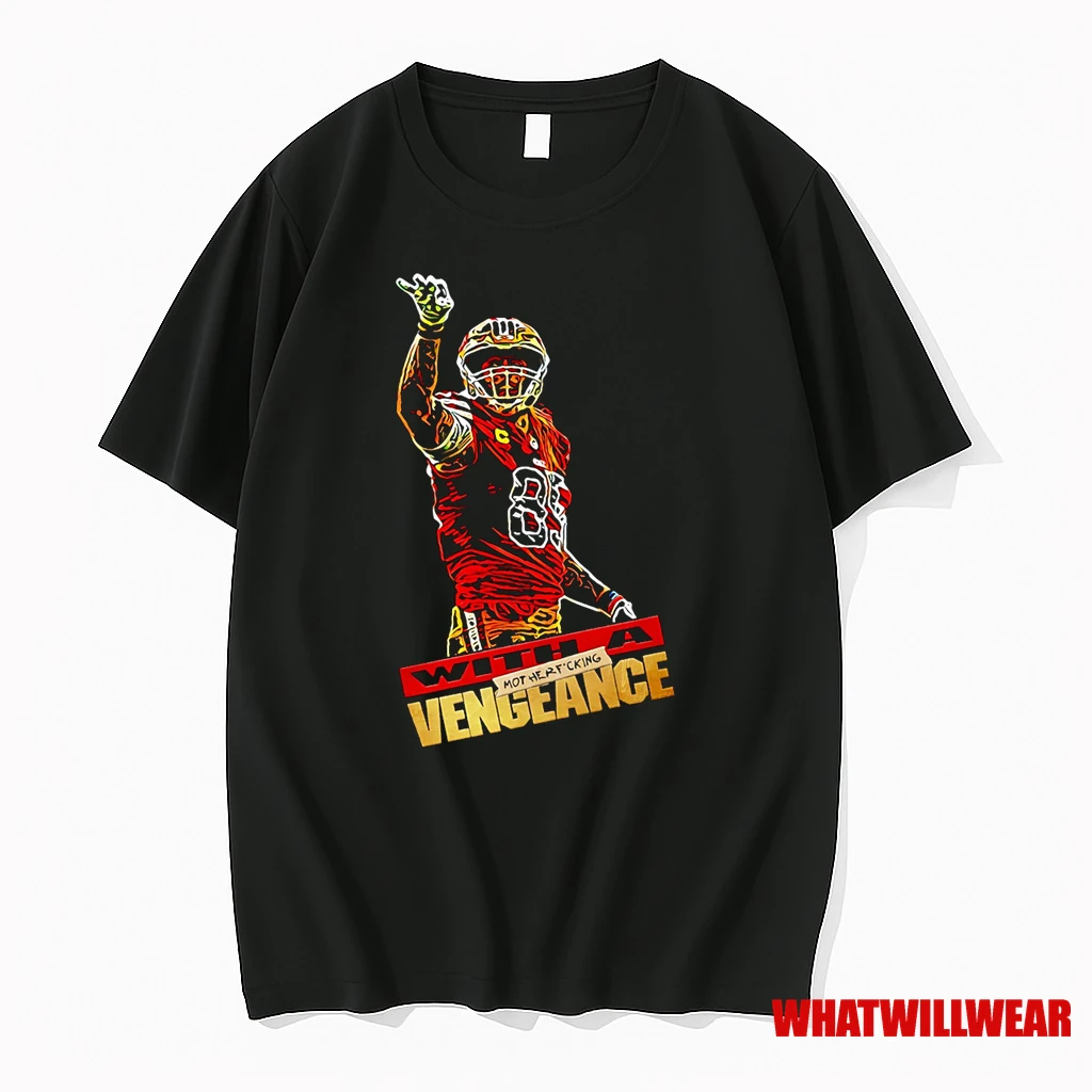 With A Mother Fucking Vengeance George Kittle Shirts