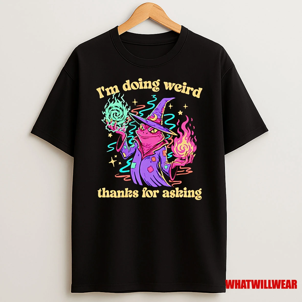 Wizard Im Doing Weird Thanks For Asking Shirts