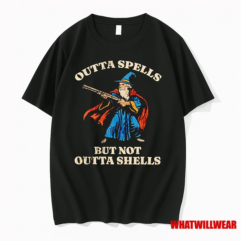 Wizard Outta Spell But Not Outta Shells Shirts