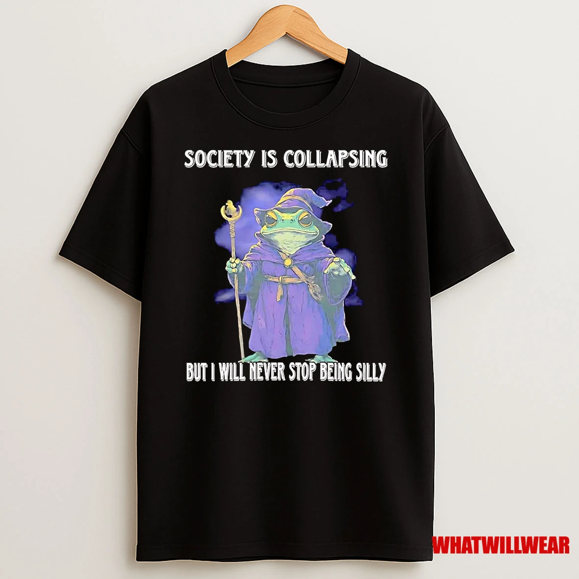 Wizard Society Is Collapsing But I Will Never Stop Being Silly Shirts