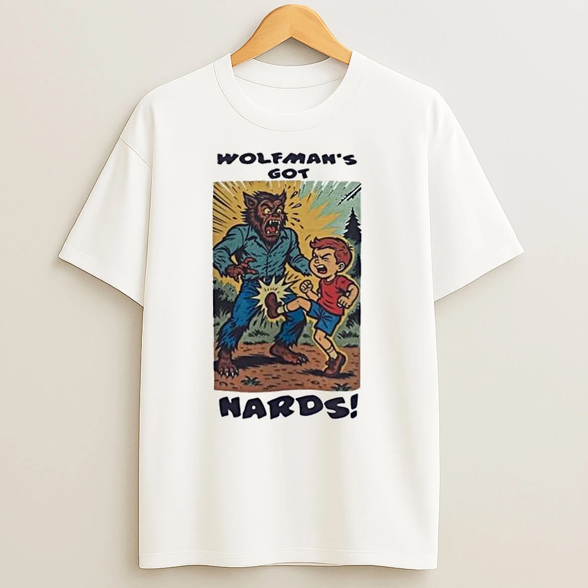 Wolfmans Got Nards Ornaments T Shirts