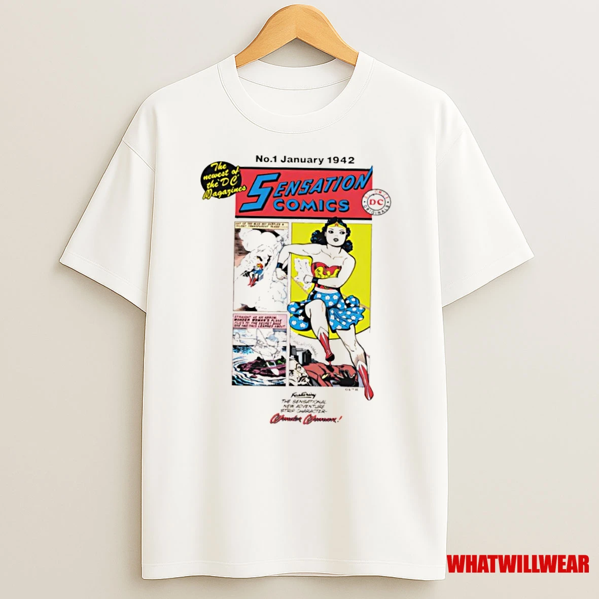 Wonder Woman Sensation Comics Shirts