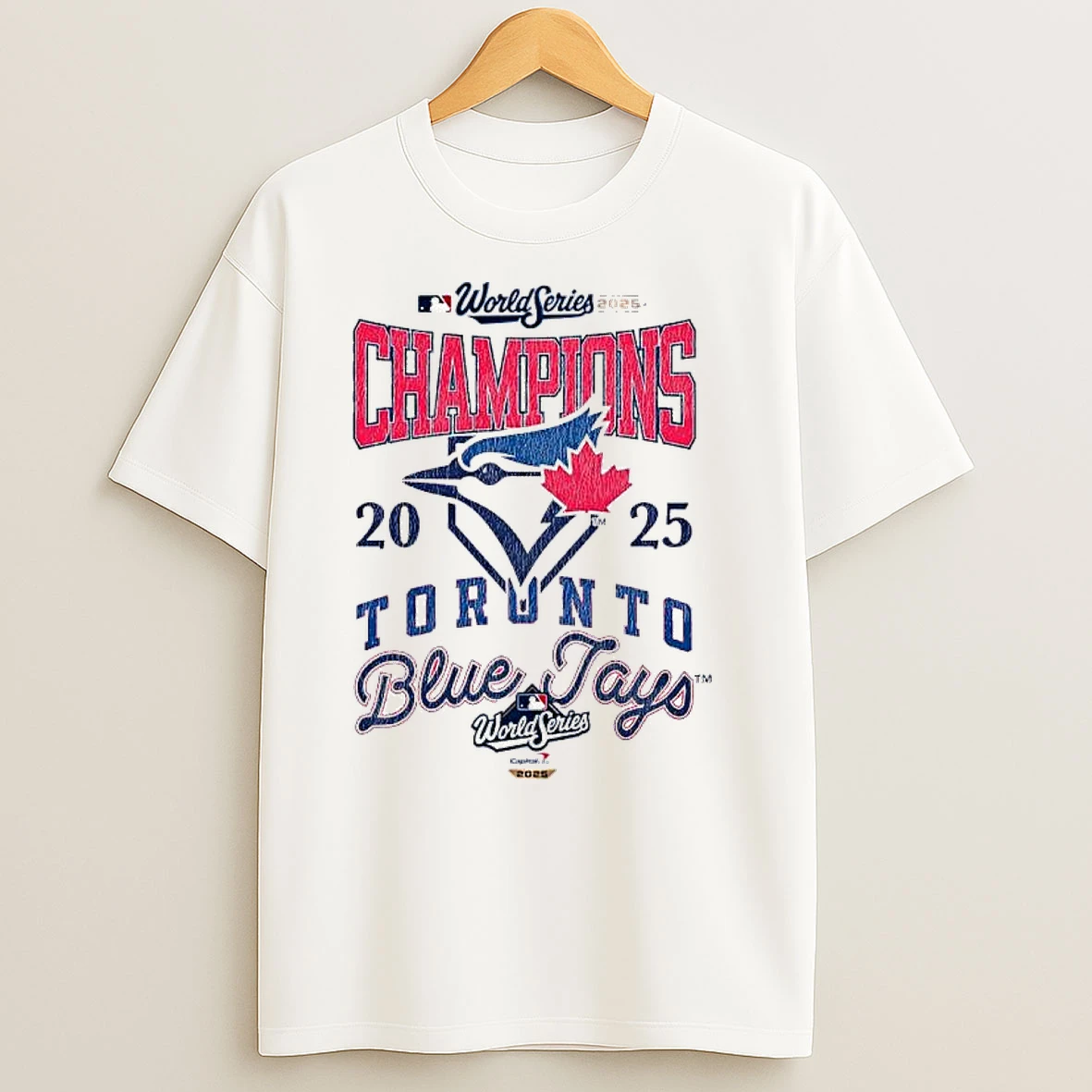 World Series Champions 2025 Toronto Blue Jays Retro T Shirts