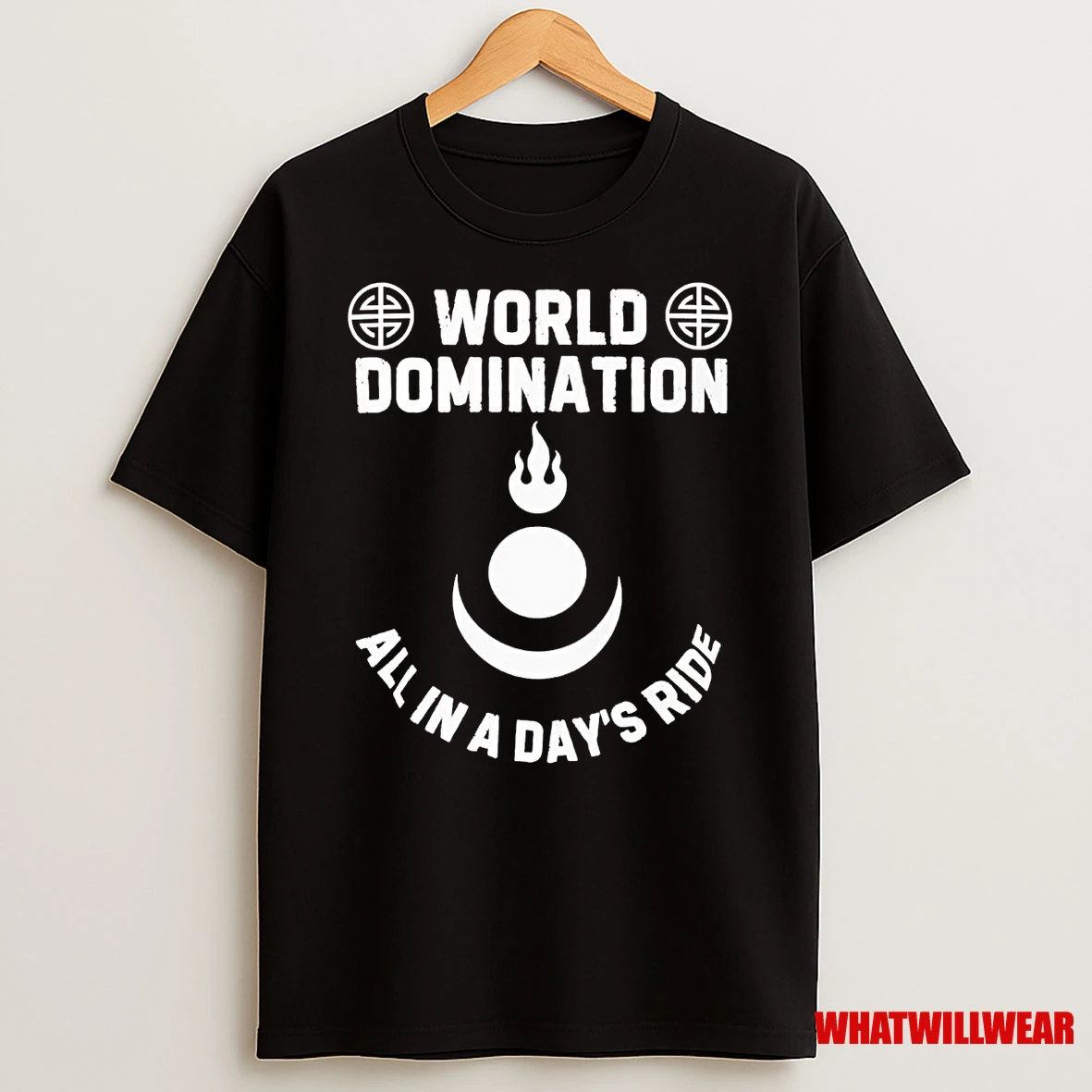 World Domination All In A Days Ride Shirts