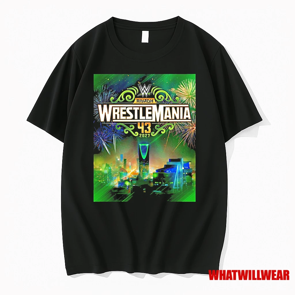 Wrestlemania 43 Riyadh Season 2027 Shirts