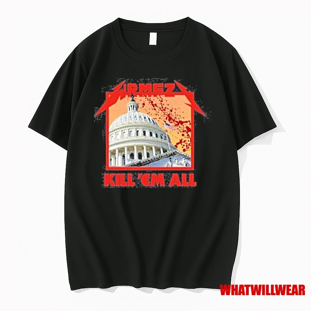 Wrmfzy Kill Em All Tour 2025 Shirts