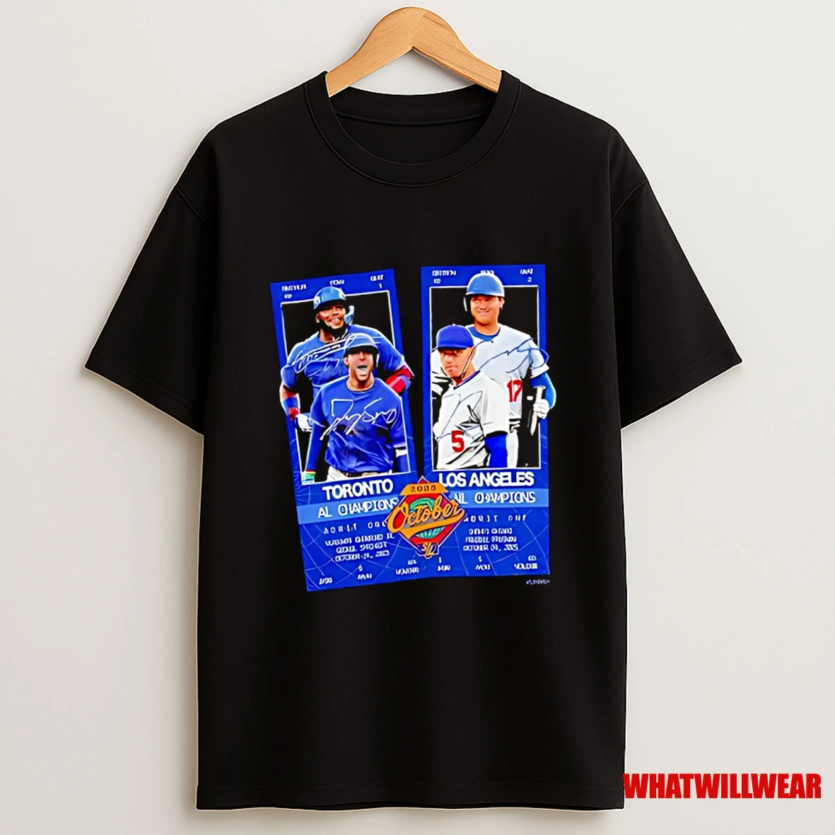 Ws Matchup Toronto Vs Los Angeles Al Champions October 2025 Shirts