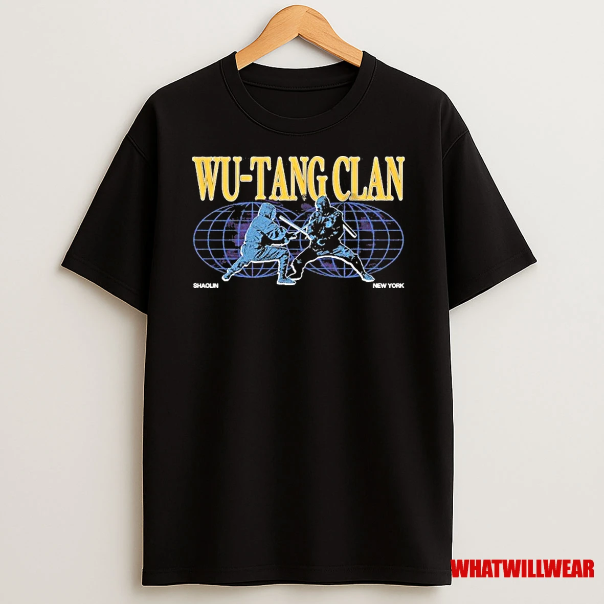Wu Tang Clan Shaolin New York Ninja Globe Shirts