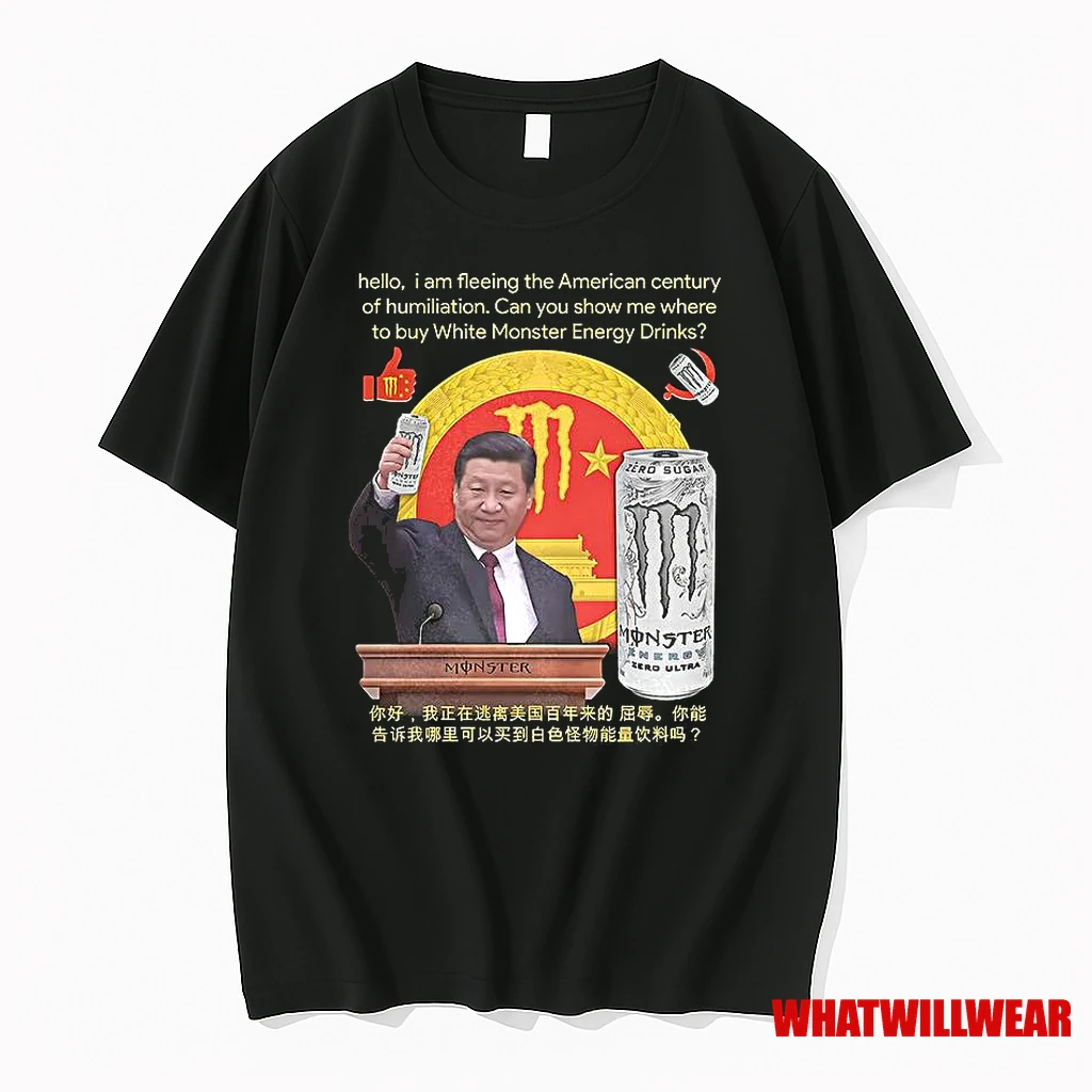 Xi Jinping Hello I Am Fleeing The American Century Of Humiliation Shirts