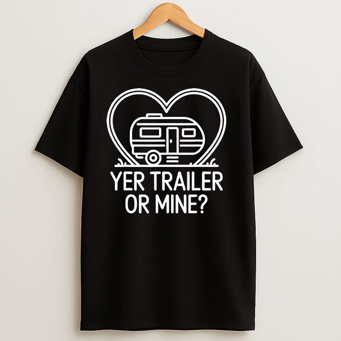 Yer Trailer Or Mine Logo T Shirts