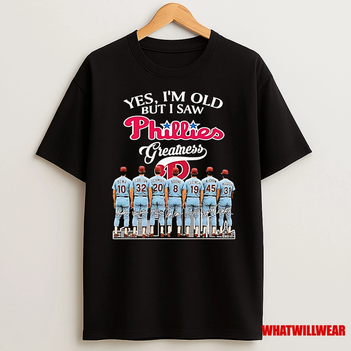 Yes Im Old But I Saw Philadelphia Phillies Greatness Signatures Shirts