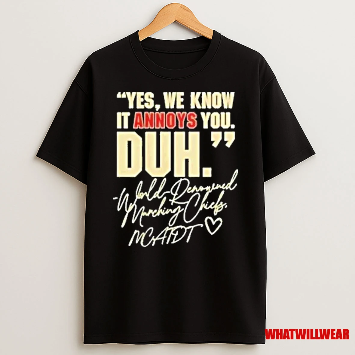 Yes We Know It Annoys You Duh World Denounced Morning Chiefs Florida State Seminoles Shirts