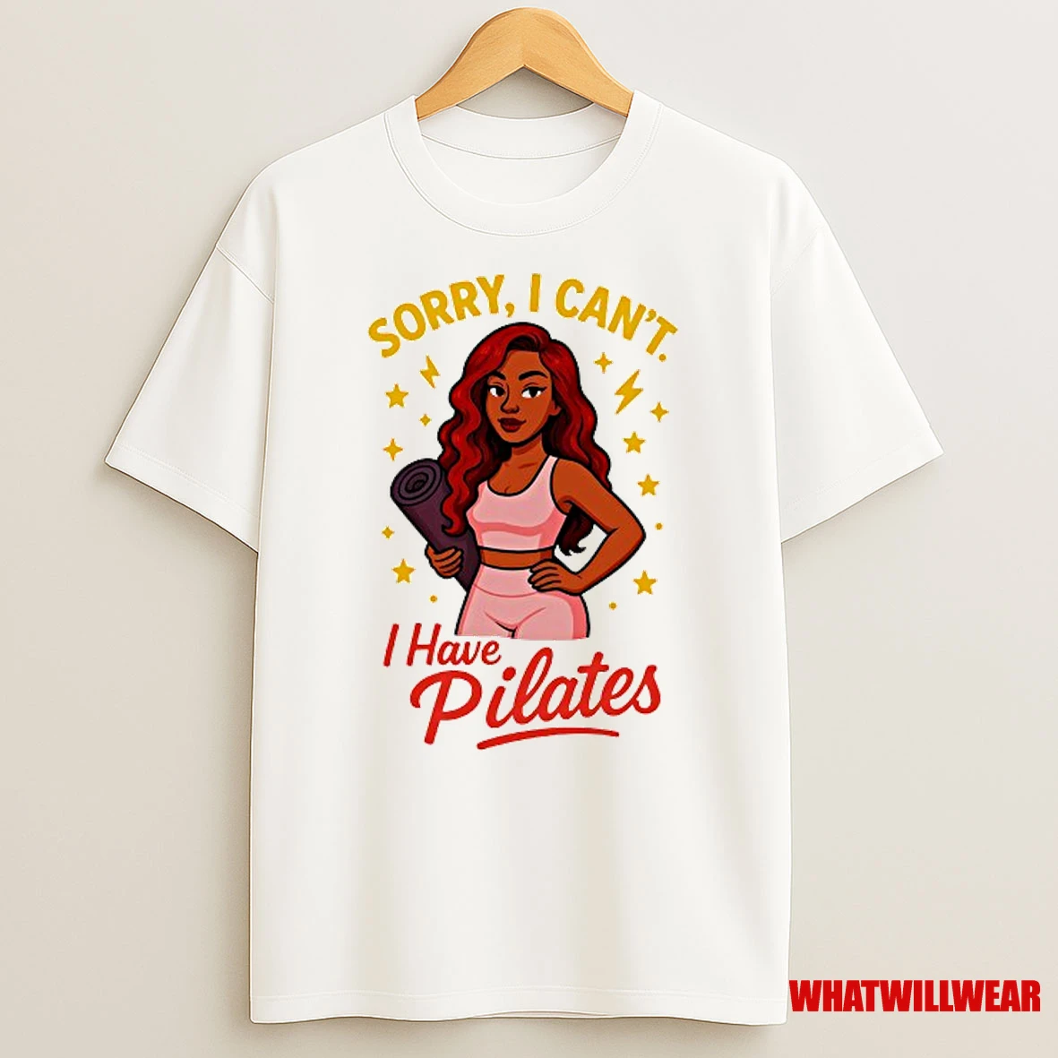 Yoga Sorry I Cant I Have Pilates Shirts