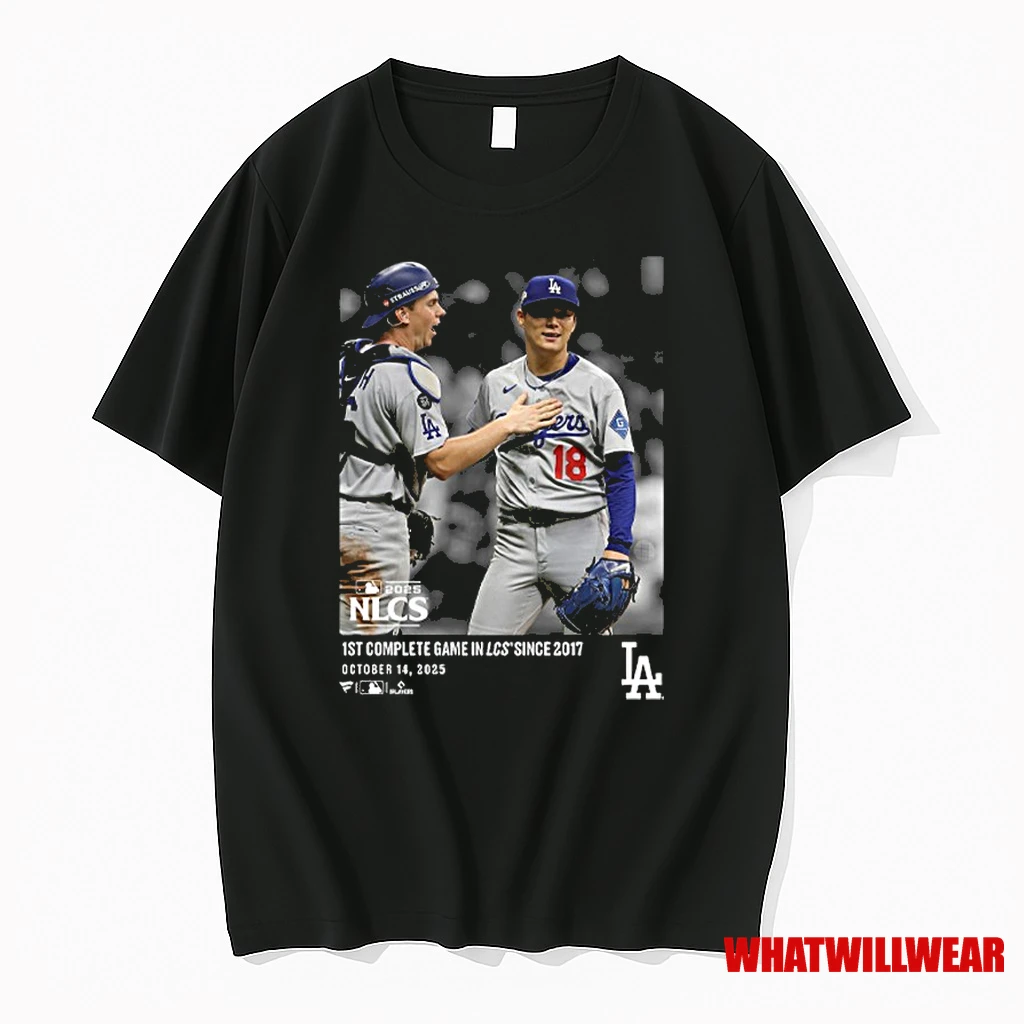 Yoshinobu Yamamoto Los Angeles Dodgers Hype 2025 Nlcs Shirts