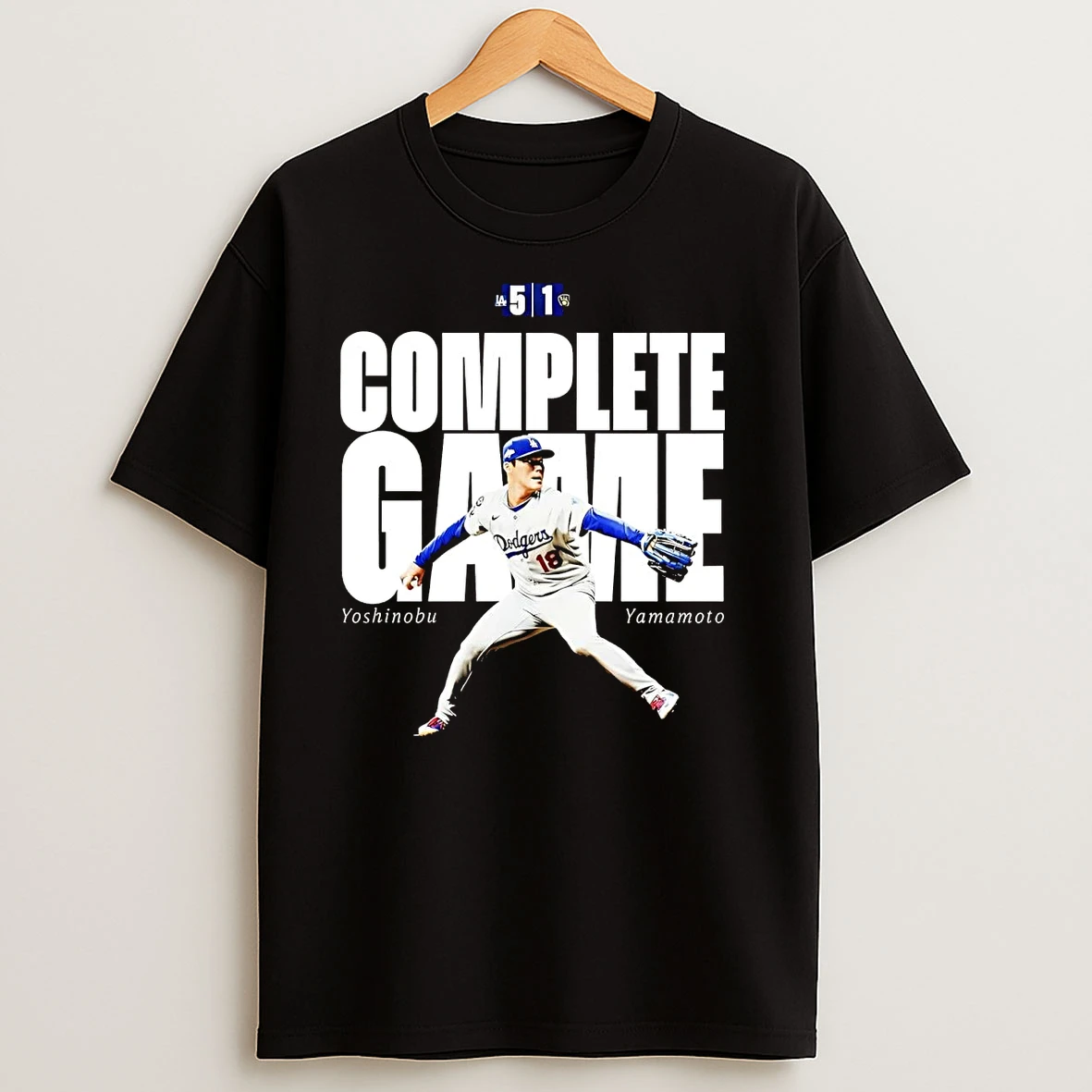 Yoshinobu Yamamoto Complete Game T Shirts