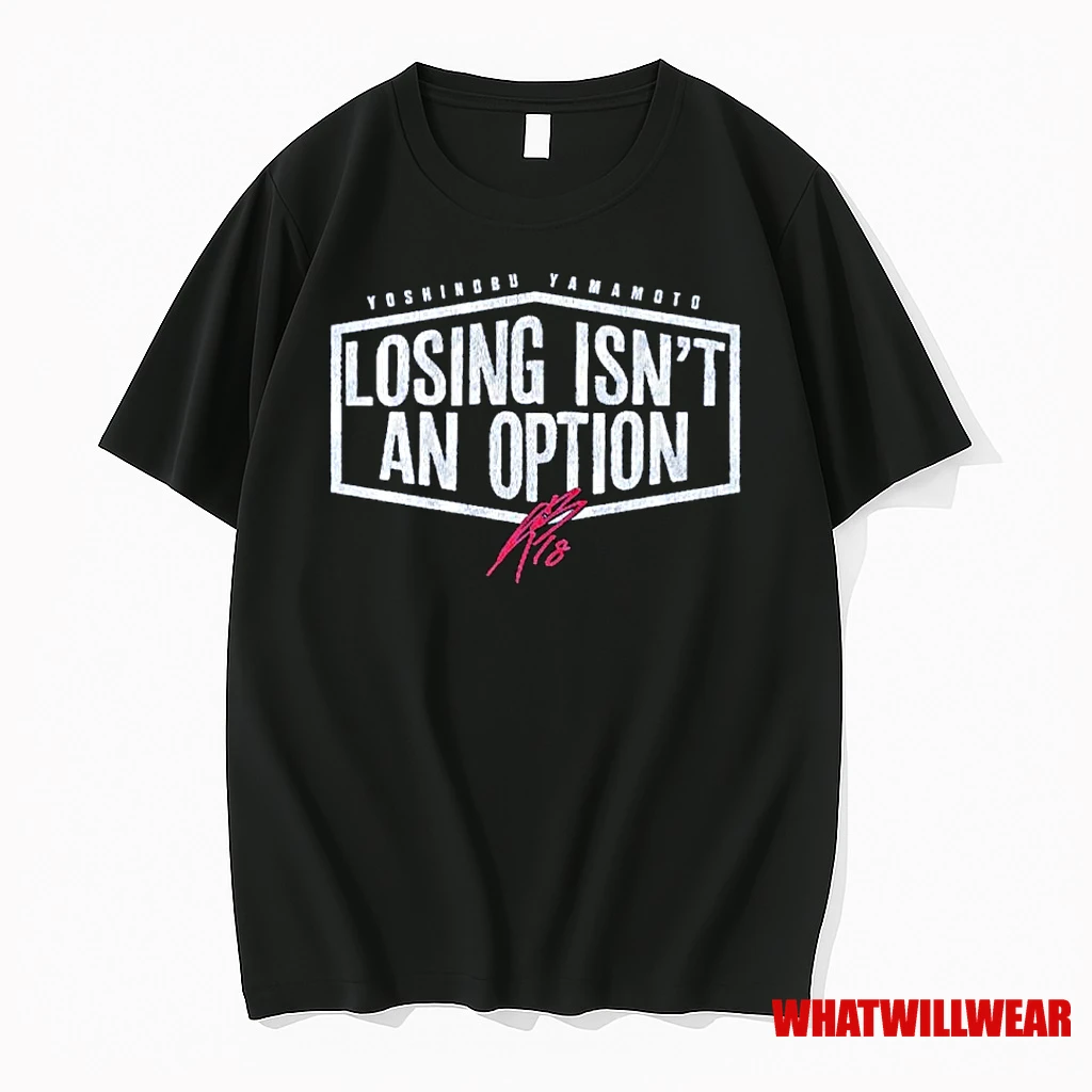 Yoshinobu Yamamoto Losing Isnt An Option Los Angeles Dodgers Ornaments Shirts