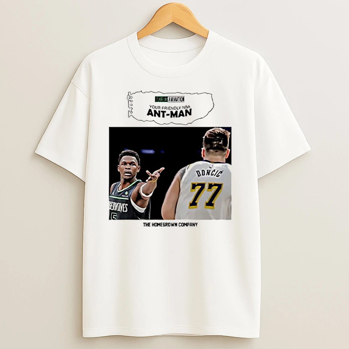 Your Friendly Nba Ant Man Anthony Edwards T Shirts