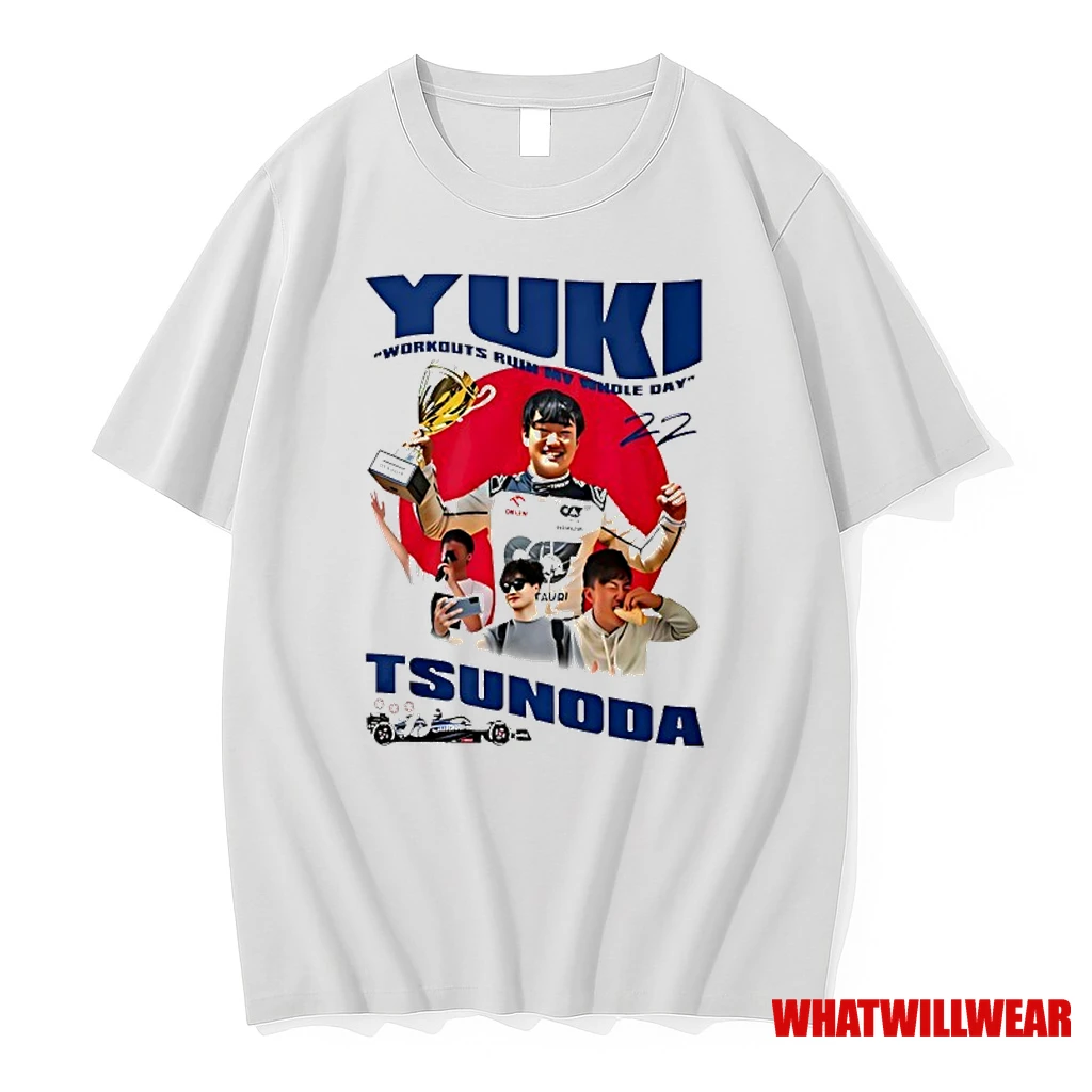 Yuki Tsunoda Workouts Ruin My Whole Day Signature Shirts