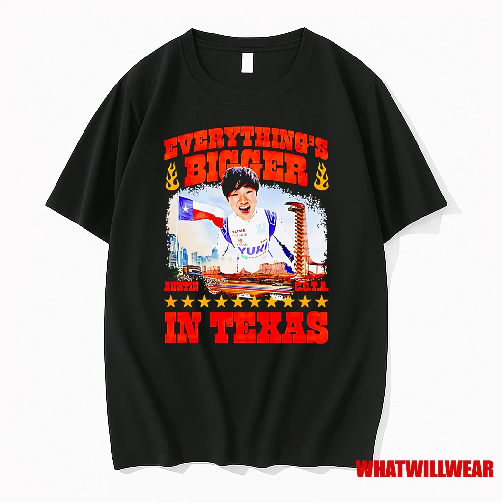Yuki Everythings Bigger In Texas Shirts