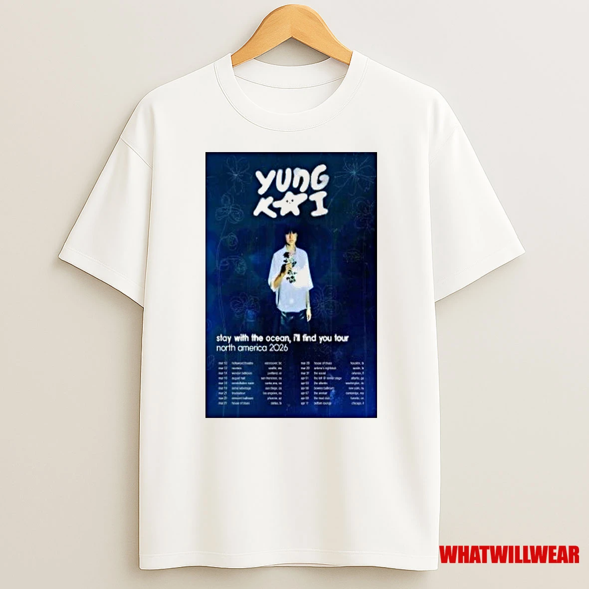 Yung Kai North America Tour 2026 Shirts