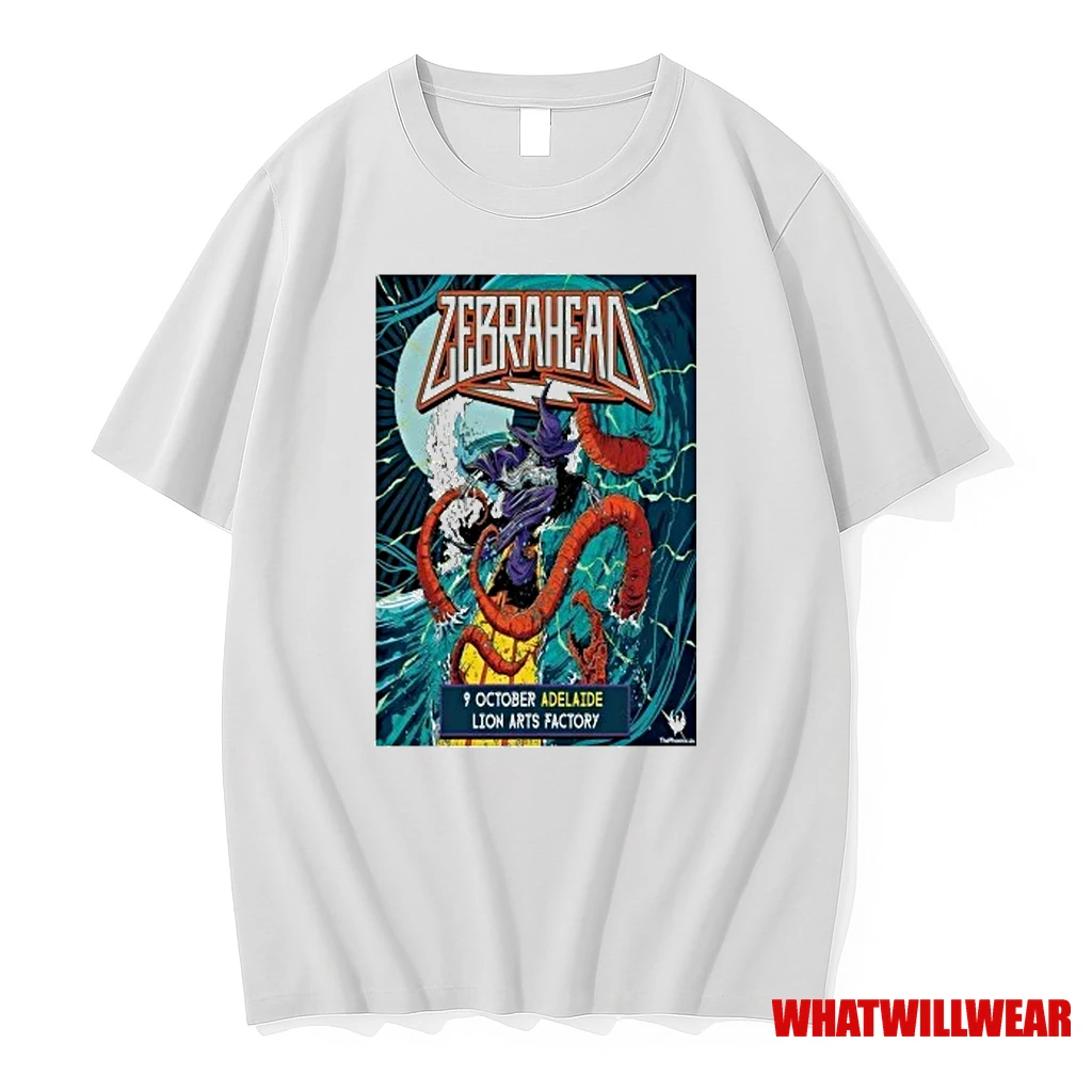 Zebrahead Adelaide Tour On Oct 9 2025 Shirts