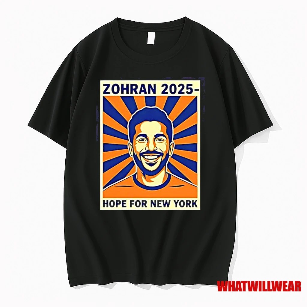Zohran 2025 Hope For New York Shirts