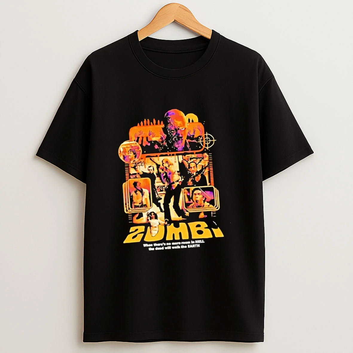 Zombi When Theres No More Room In Hell The Dead Will Walk The Earth Shirts