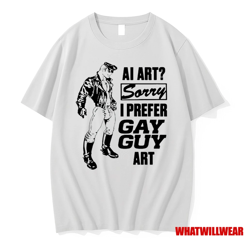 Ai Art Sorry I Prefer Gay Guy Art Classic Shirts