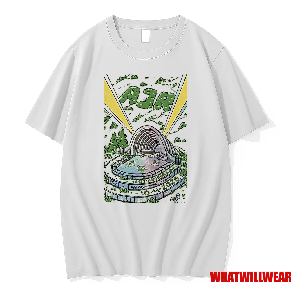Ajr Los Angeles Ca October 4 2025 Concert Shirts