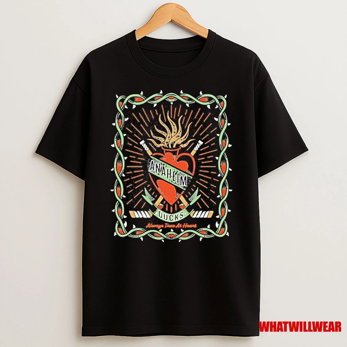 Anaheim Ducks Always True At Heart Shirts