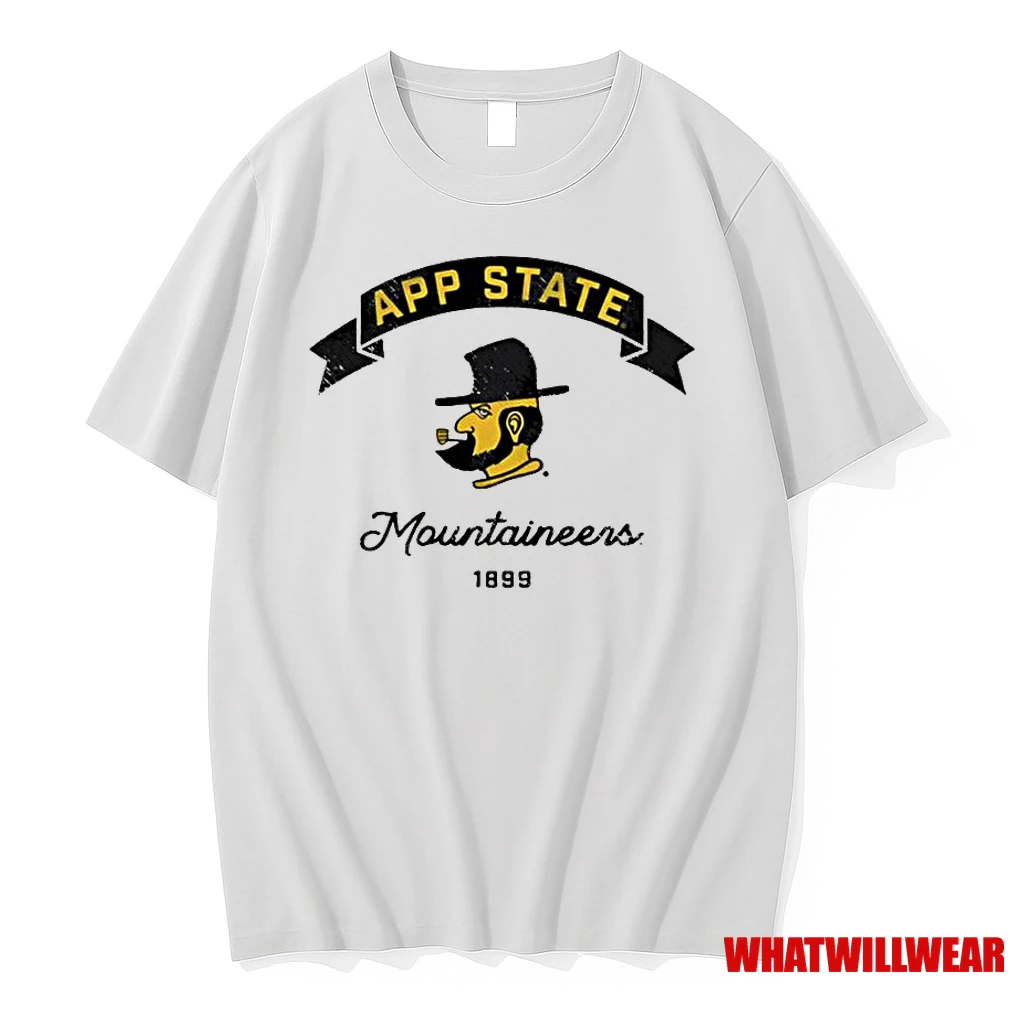 App State Mountaineers Yosef 1899 Appalachian State University Mountaineers Logo Classic Shirts