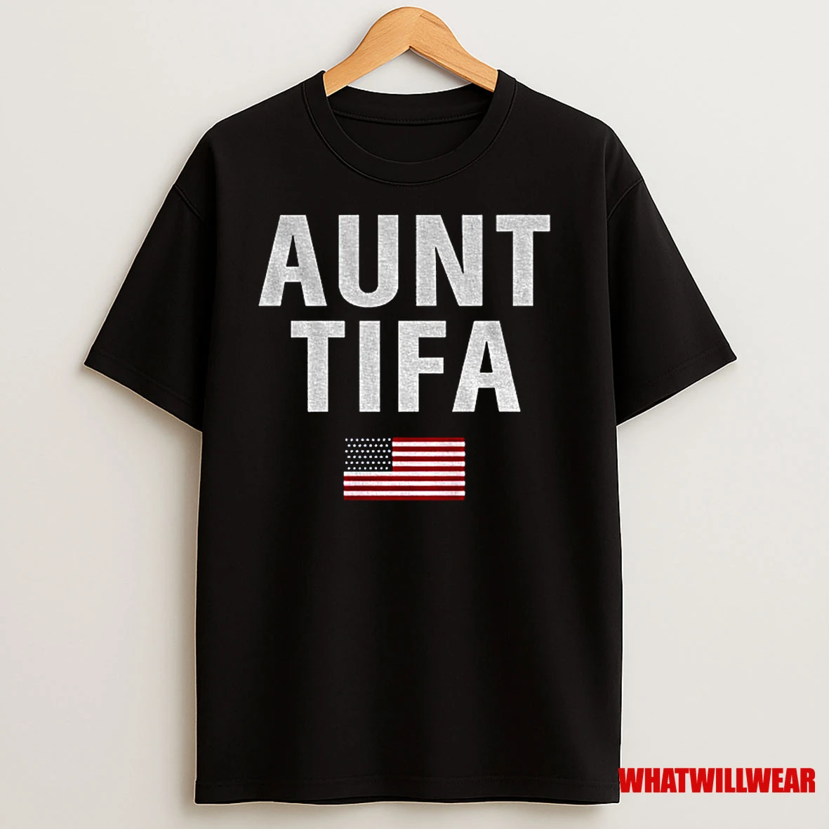 Aunt Tifa American Flag Classic Shirts