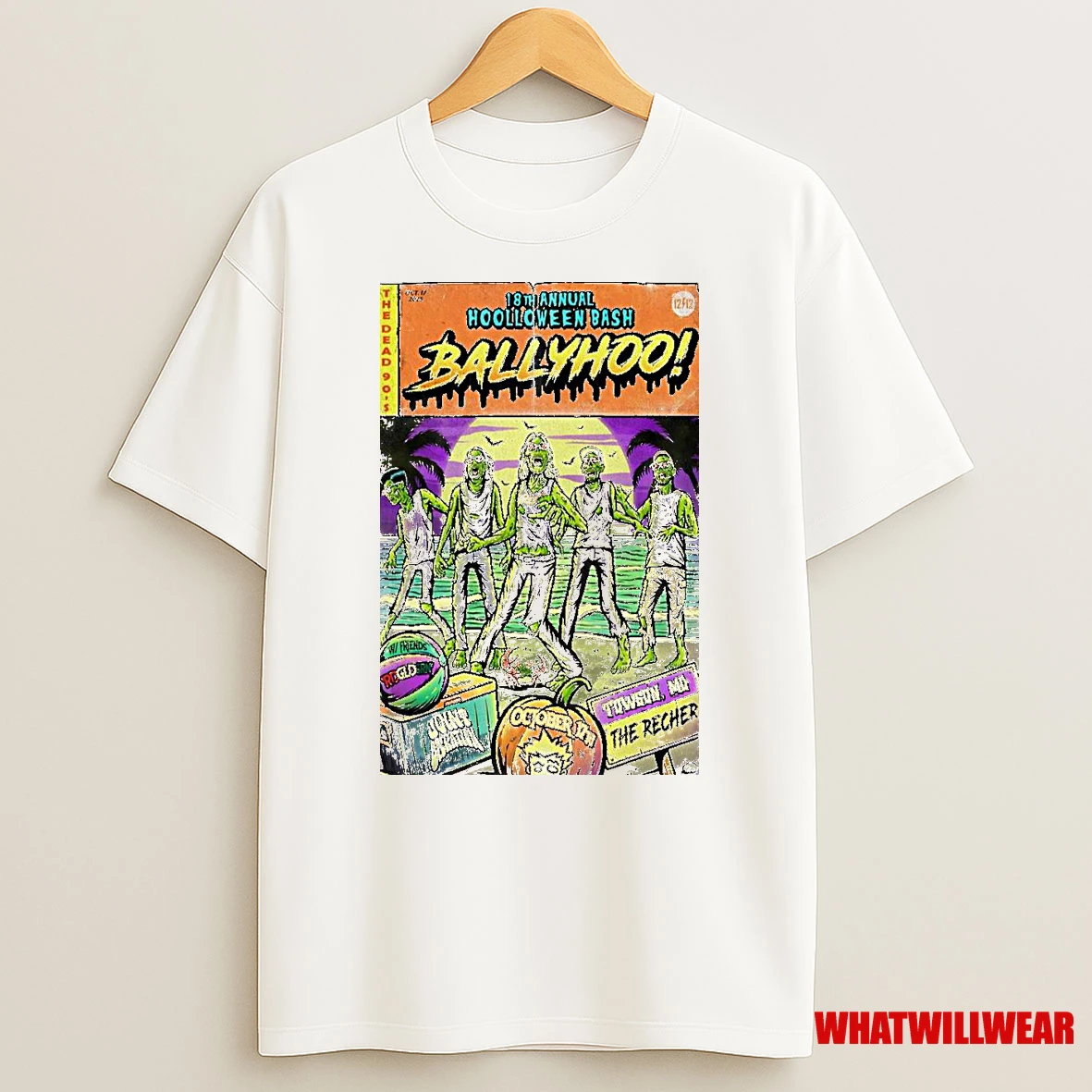 Ballyhoo Towson Md October 17 2025 Concert Shirts