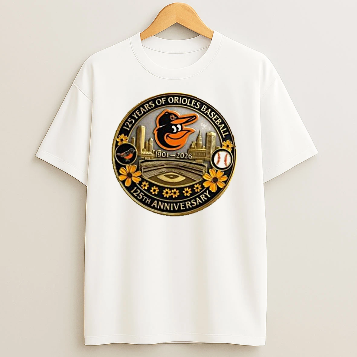 Baltimore Orioles 125th Anniversary Commemorative 1901 2026 Classic Shirts