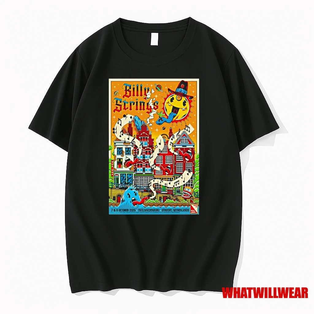 Billy Strings Tivolivredenburg Utrecht Nl Tour 2025 Classic Shirts