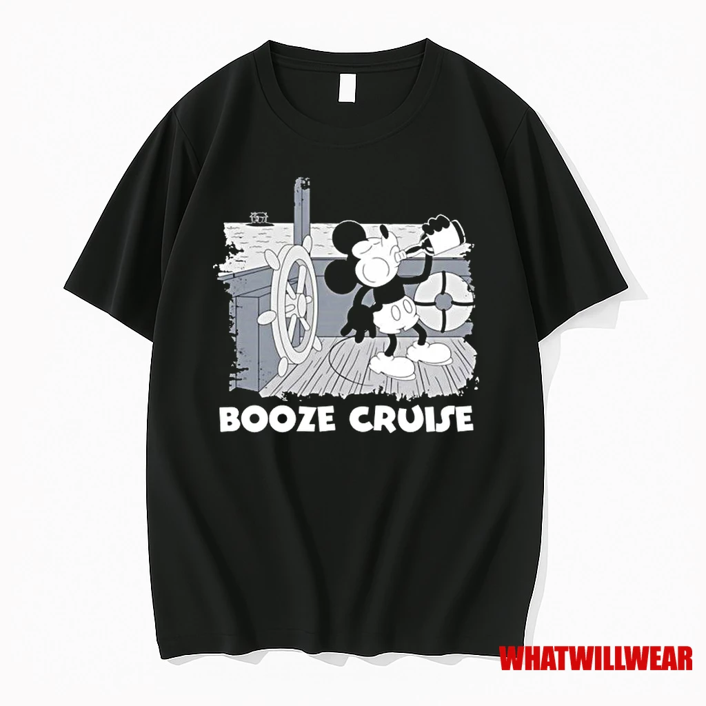 Booze Cruise Mickey Mouse Classic Shirts