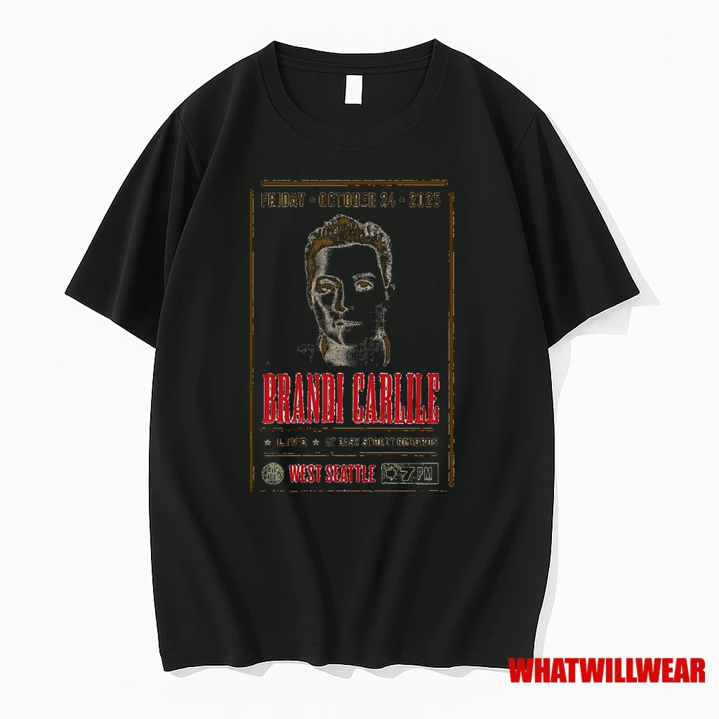 Brandi Carlile Easy Street Records October 24 2025 West Seattle Tour Shirts