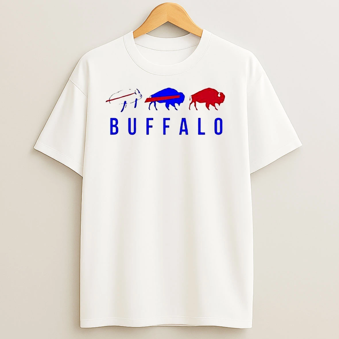 Buffalo Bills Logo Versions Classic Shirts