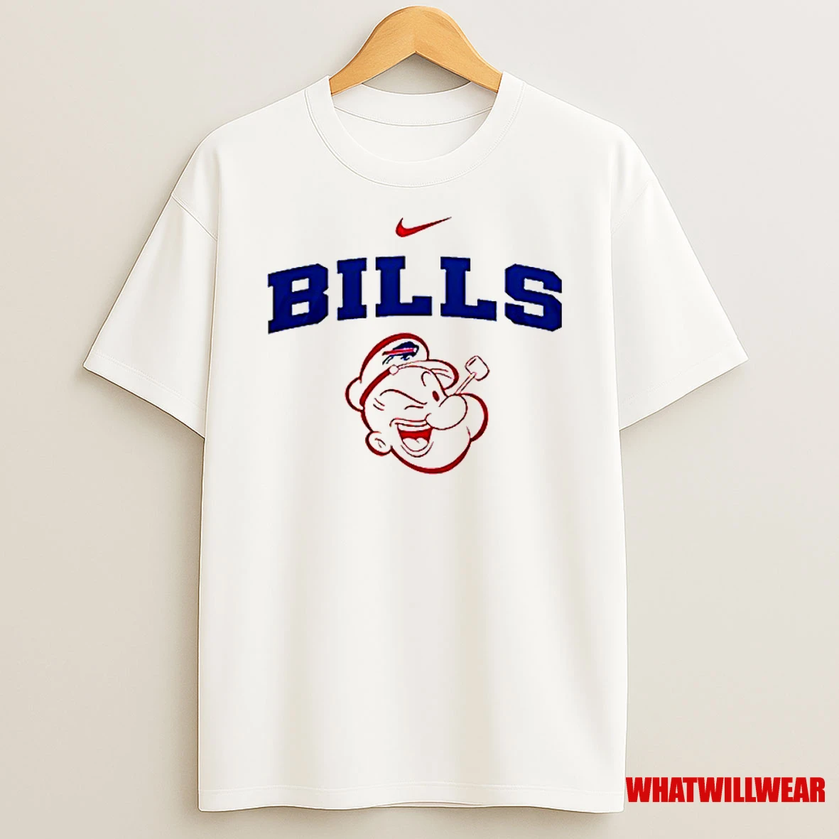 Buffalo Bills X Popeye I Yam What I Yam An Thats All I Yam Classic Shirts