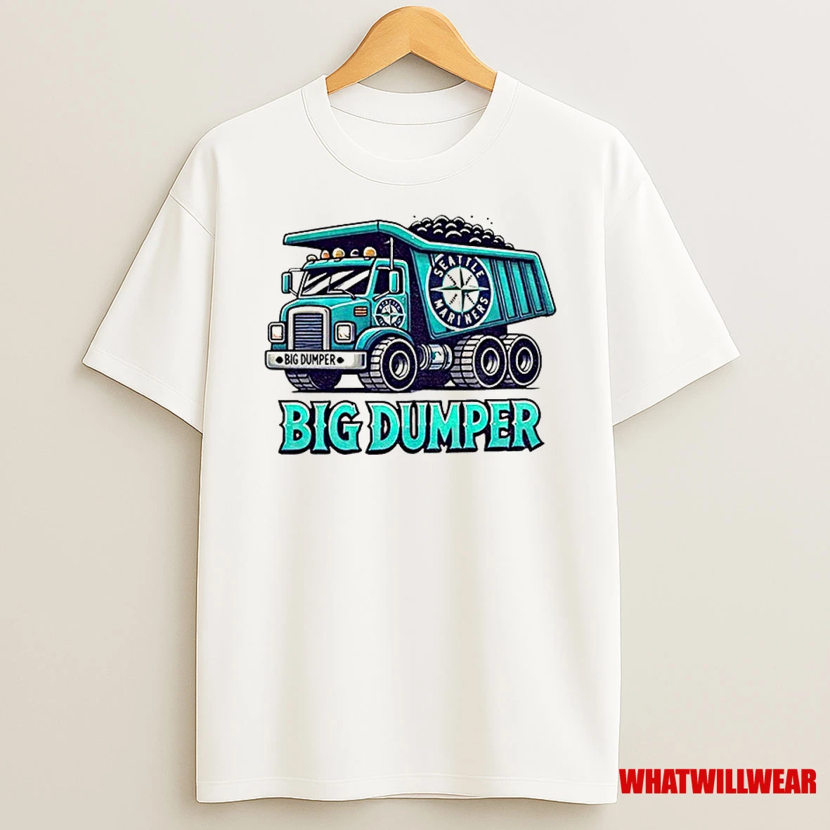 Cal Raleigh Big Dumper 2025 Seattle Mariners Baseball Classic Shirts