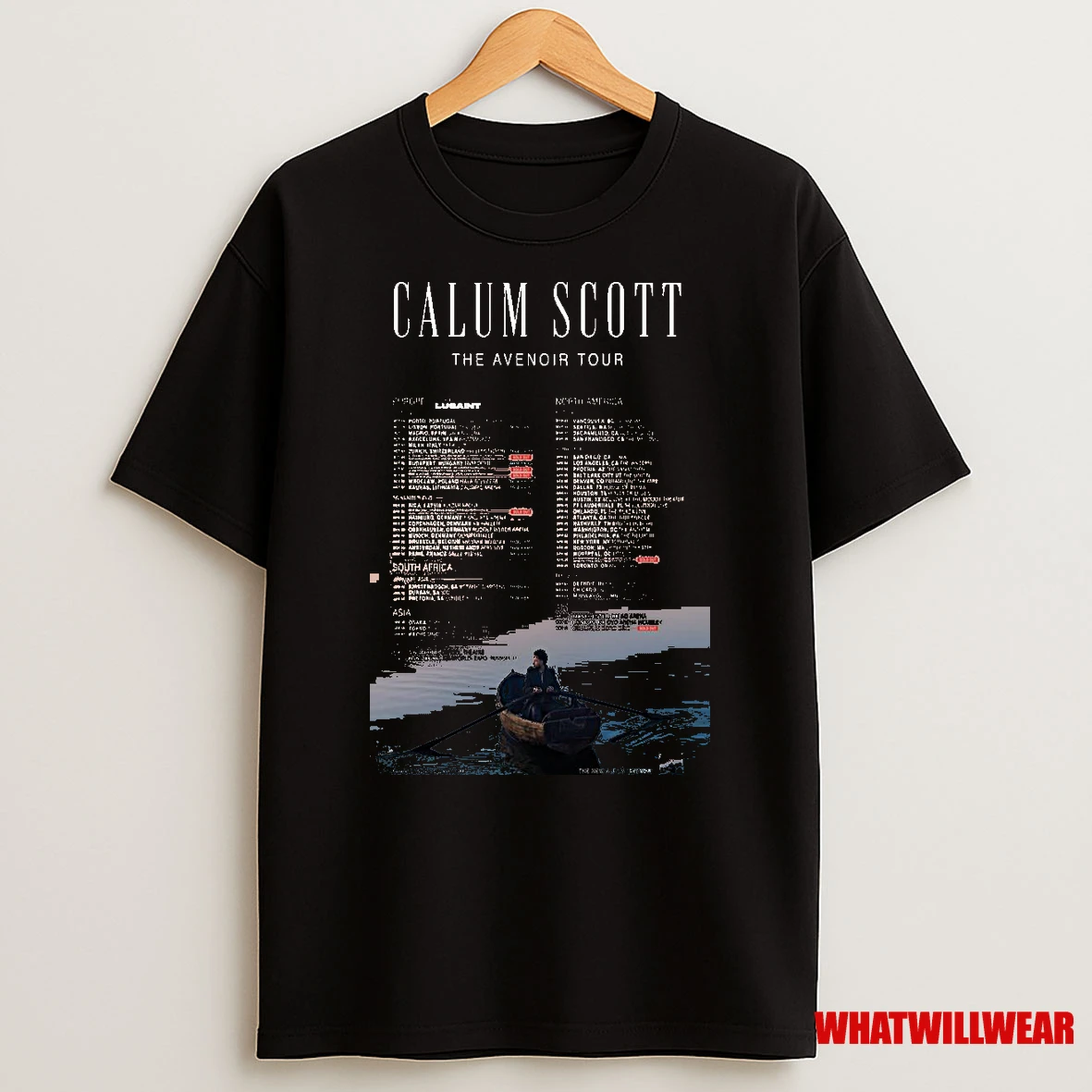 Calum Scott The Avenoir Tour 2025 2026 Shirts