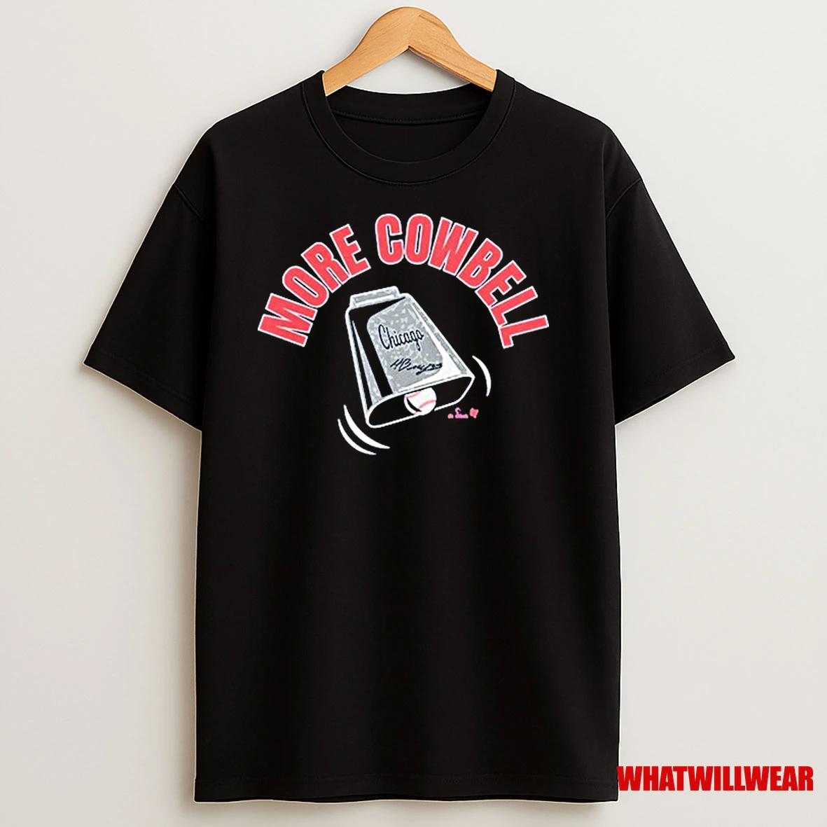 Chicago Moises Ballesteros More Cowbell Shirts