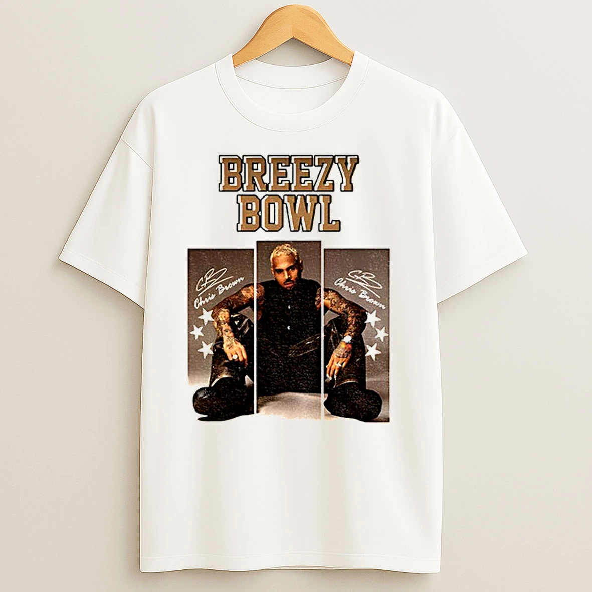 Chris Brown 2025 Breezy Bowl Xx Graphic Classic Shirts