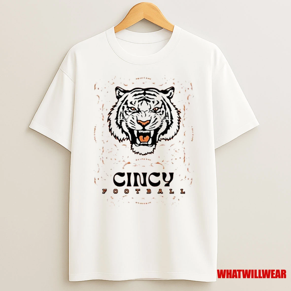 Cincinnati Bengals Cincy Football Tiger Pinstripe Shirts
