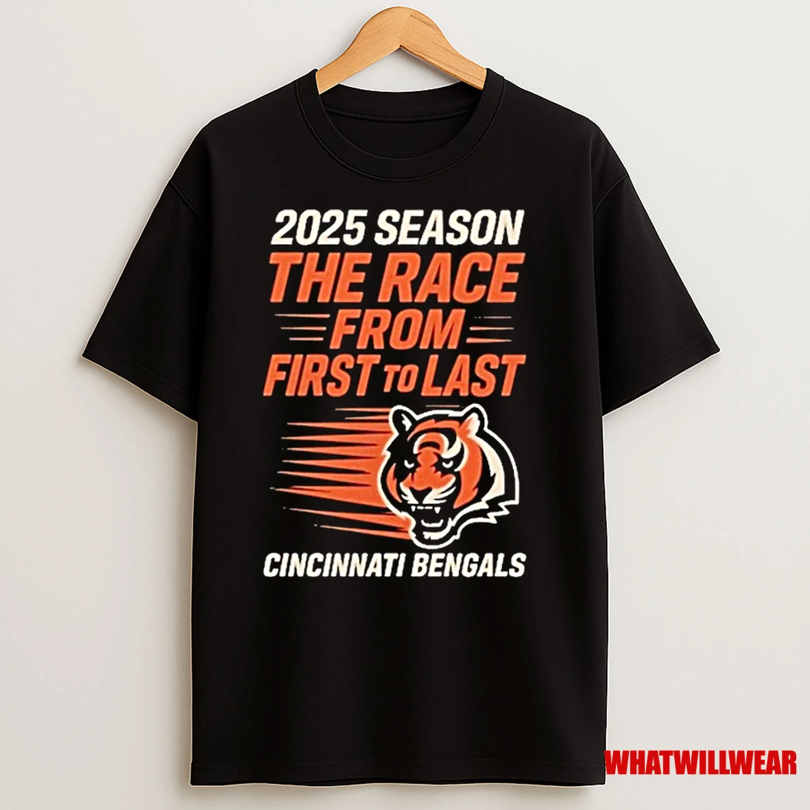 Cincinnati Bengals The Race From First To Last 2025 Season Shirts