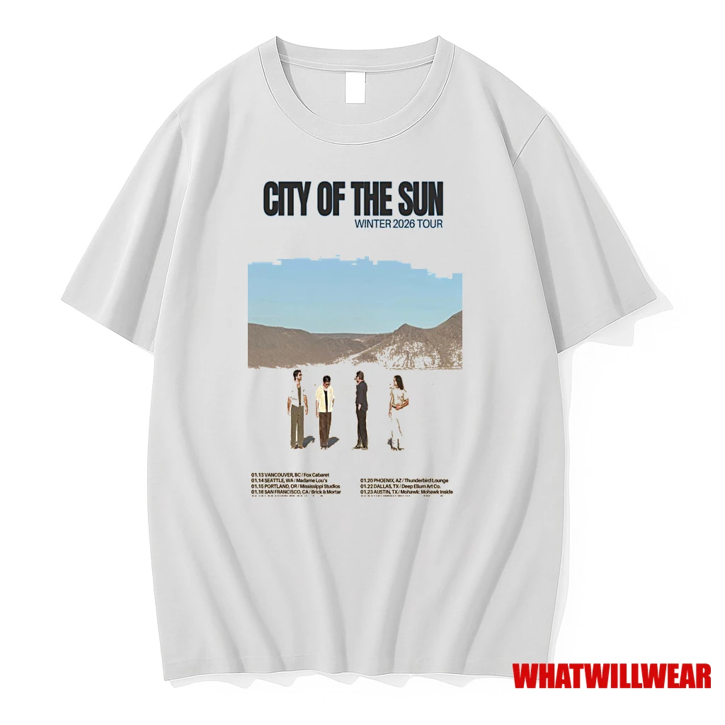 City Of The Sun Winter 2026 Tour Shirts